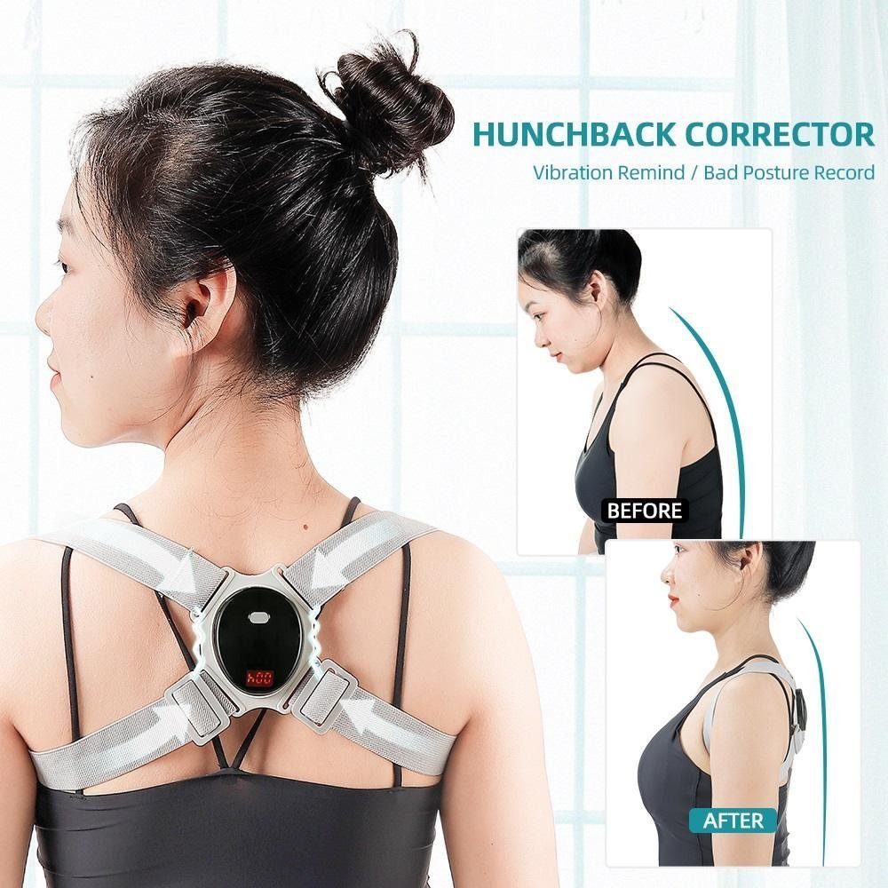 Correcteur de Posture Intelligent réglable vibrante - الصورة 3