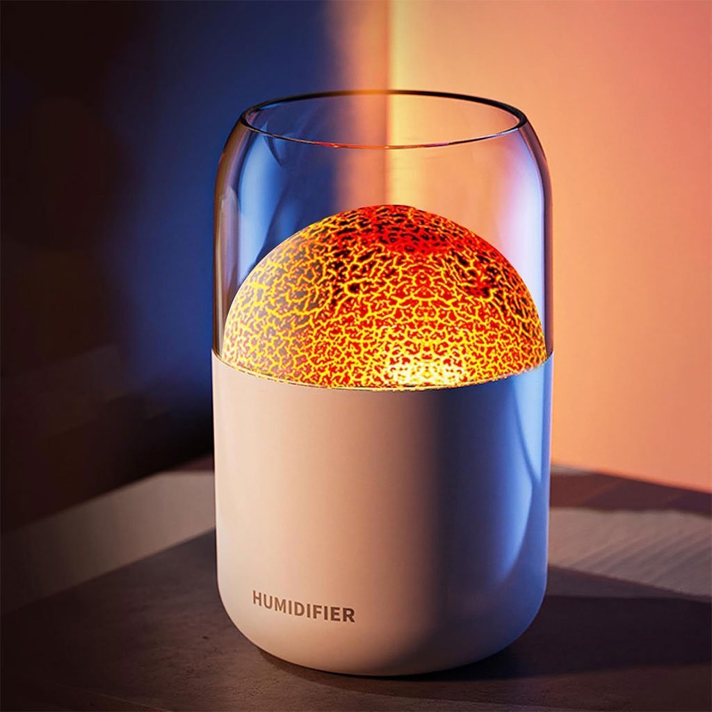 Diffuseur d’arômes Effet Volcan Lumineux 300ML - الصورة 4
