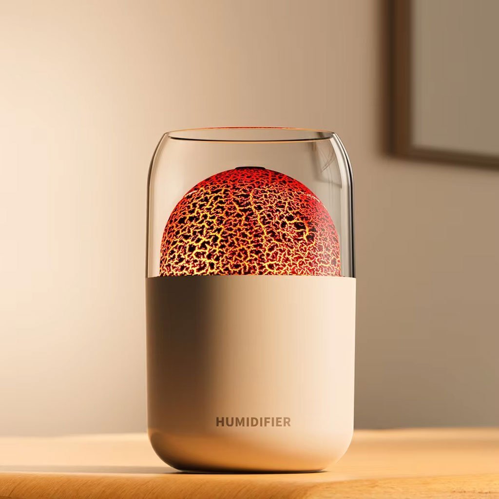 Diffuseur d’arômes Effet Volcan Lumineux 300ML - الصورة 6