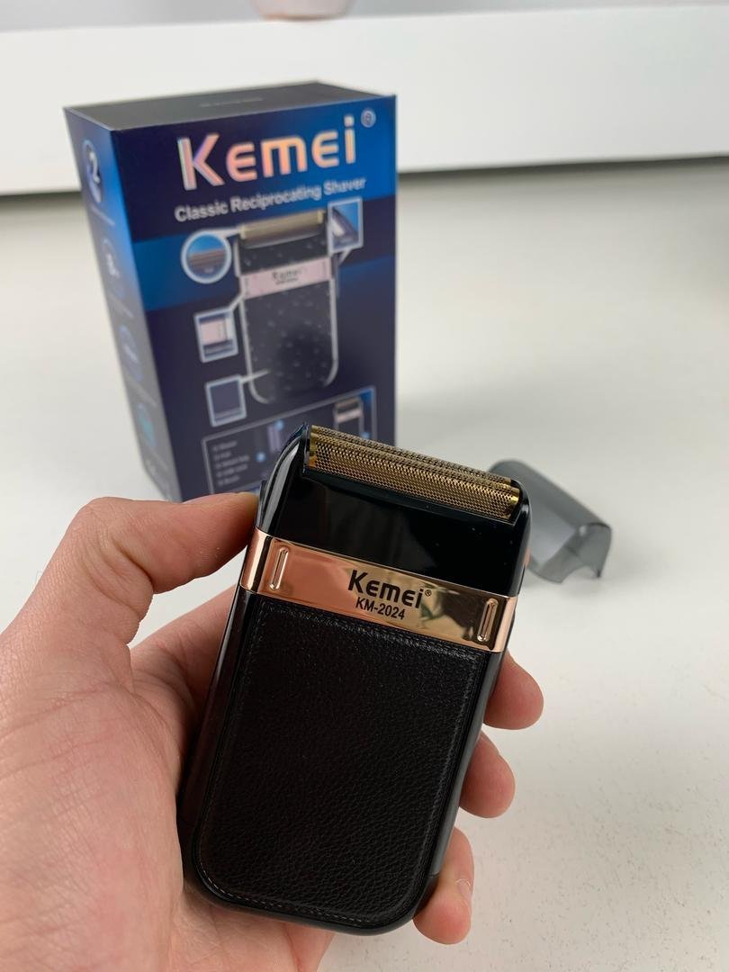 Kemei Rasoir Électrique Double Lame KM-2024 – ماكينة حلاقة كهربائية بشفرة مزدوجة - الصورة 3