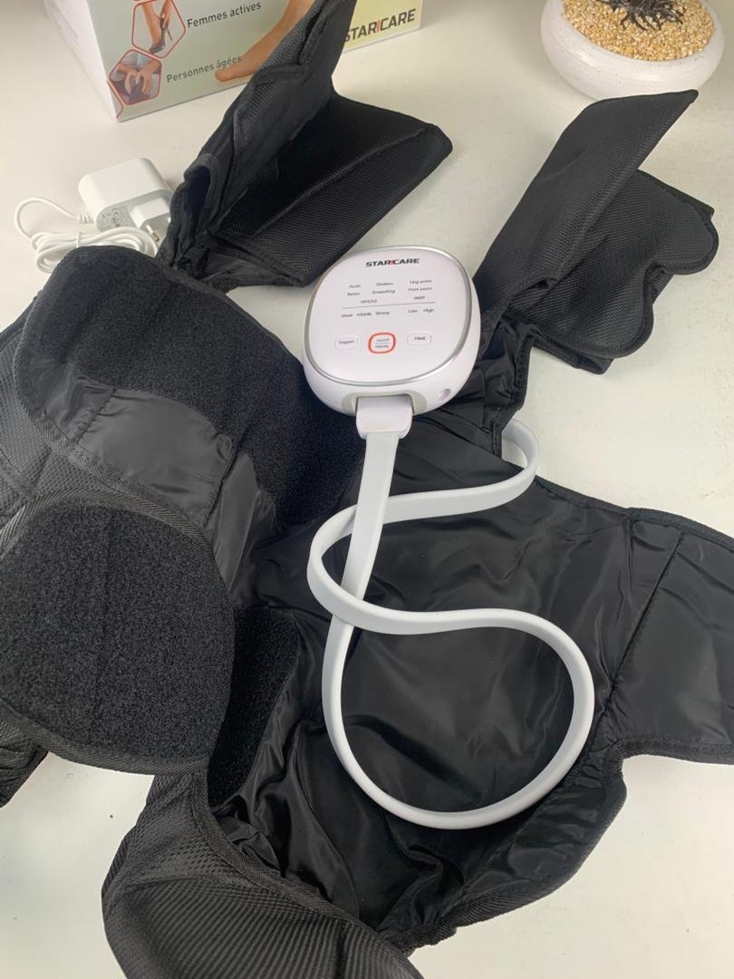 StariCare Appareil de pressothérapie pour les jambes – جهاز العلاج بالضغط للساقين - الصورة 2
