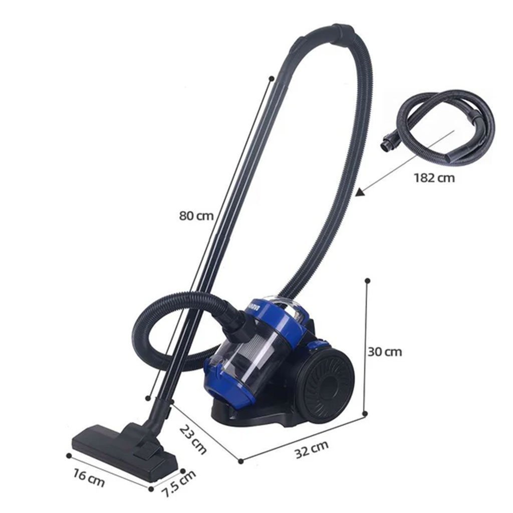 KitchenLab Aspirateur Sans Sac 4en1 Multi-Cyclonique 1400W – مكنسة كهربائية - الصورة 6
