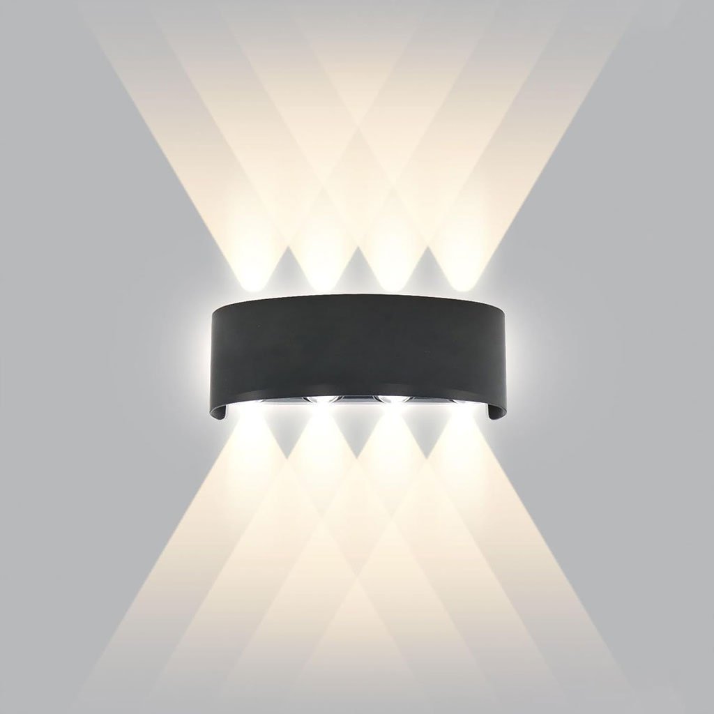 Applique Murale LED 8W D’Éclairage Extérieur 4 Lampes en PP - الصورة 6