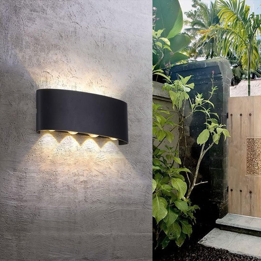 Applique Murale LED 8W D’Éclairage Extérieur 4 Lampes en PP - الصورة 5