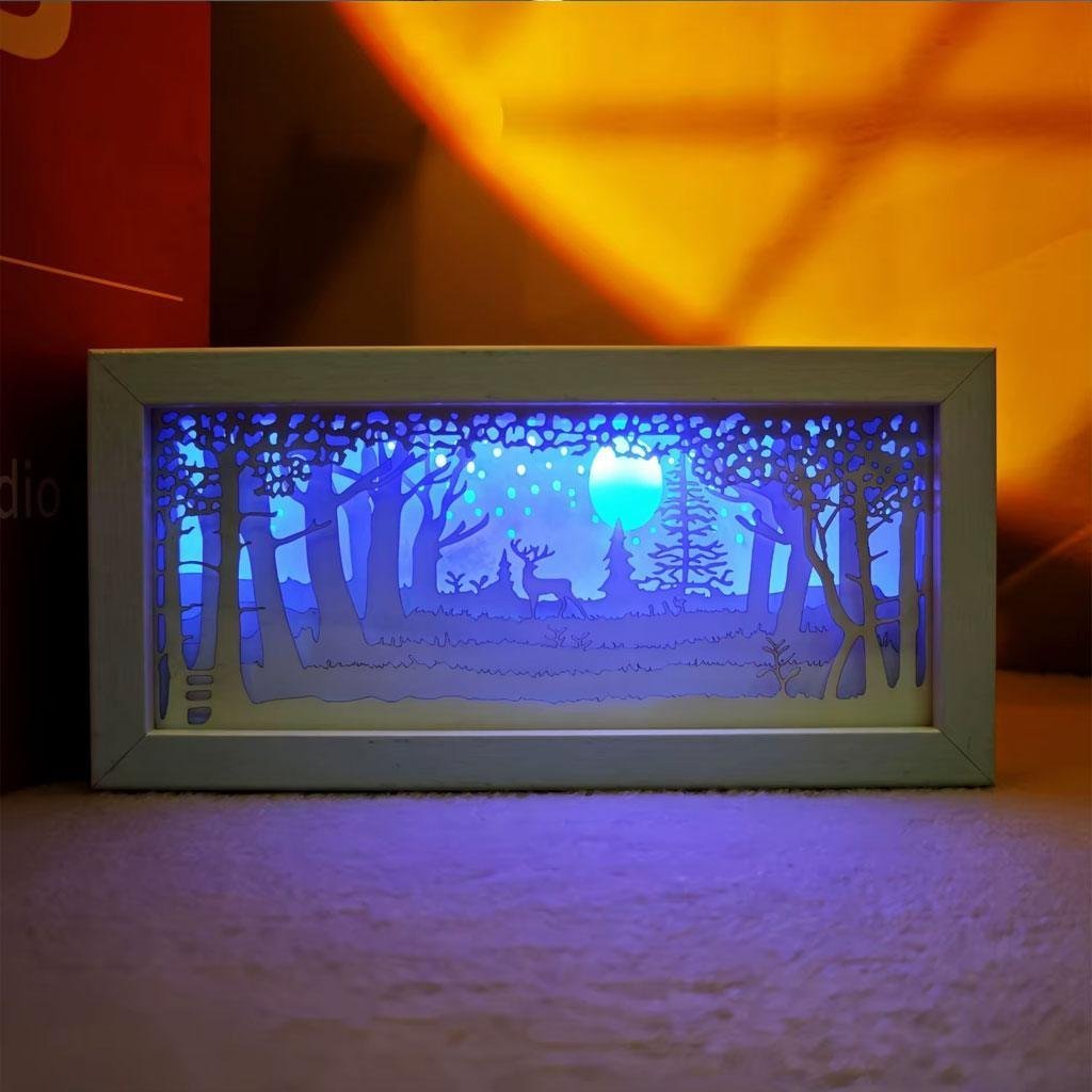 Lampe de chevet et veilleuse LED coloré pour décoration intérieure – مصباح ديكور - الصورة 9