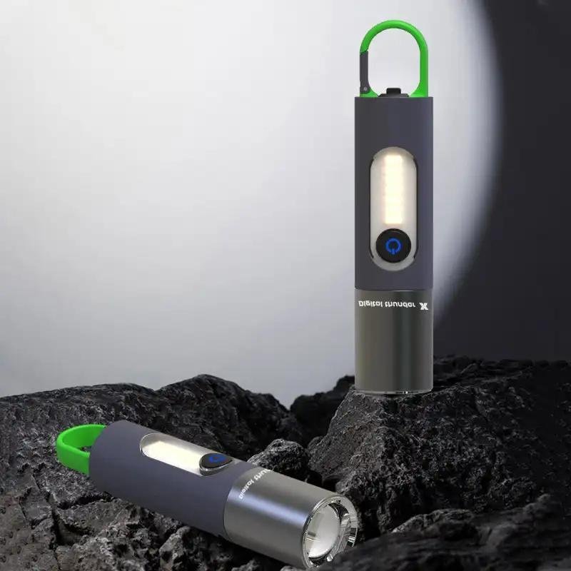 Lampe de poche LED zoomable 4 modes, Rechargeables 1800mAh - الصورة 3