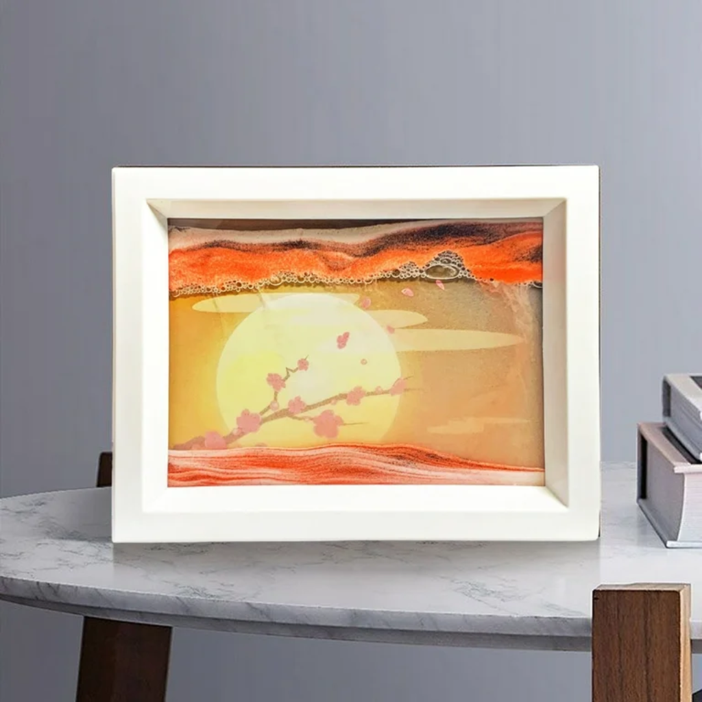 Tableau de Sable en Mouvement et miroir 3D – لوحة رملية ثلاثية الأبعاد مع مراة متحركة - الصورة 6