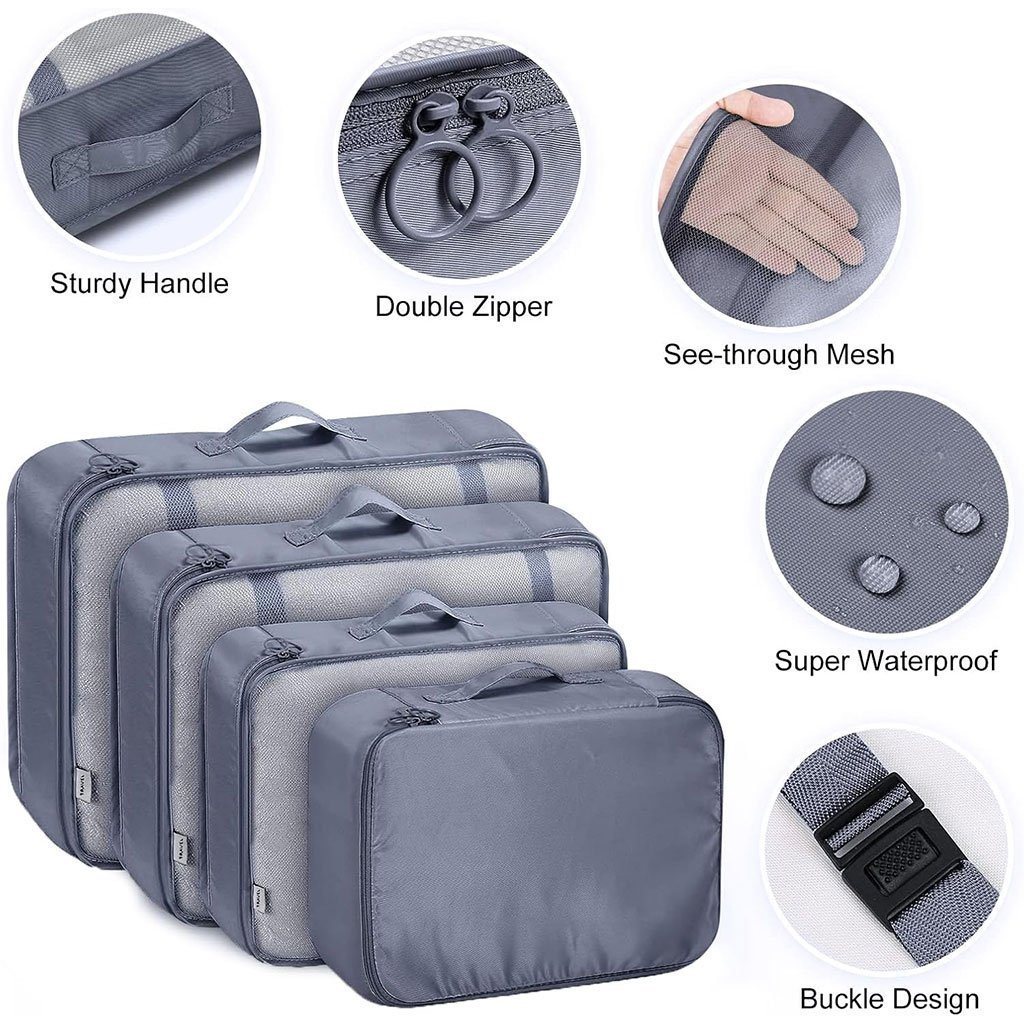 Organisateur Valise 8pcs Sac Rangement et Les Essentiels du Voyage - الصورة 5