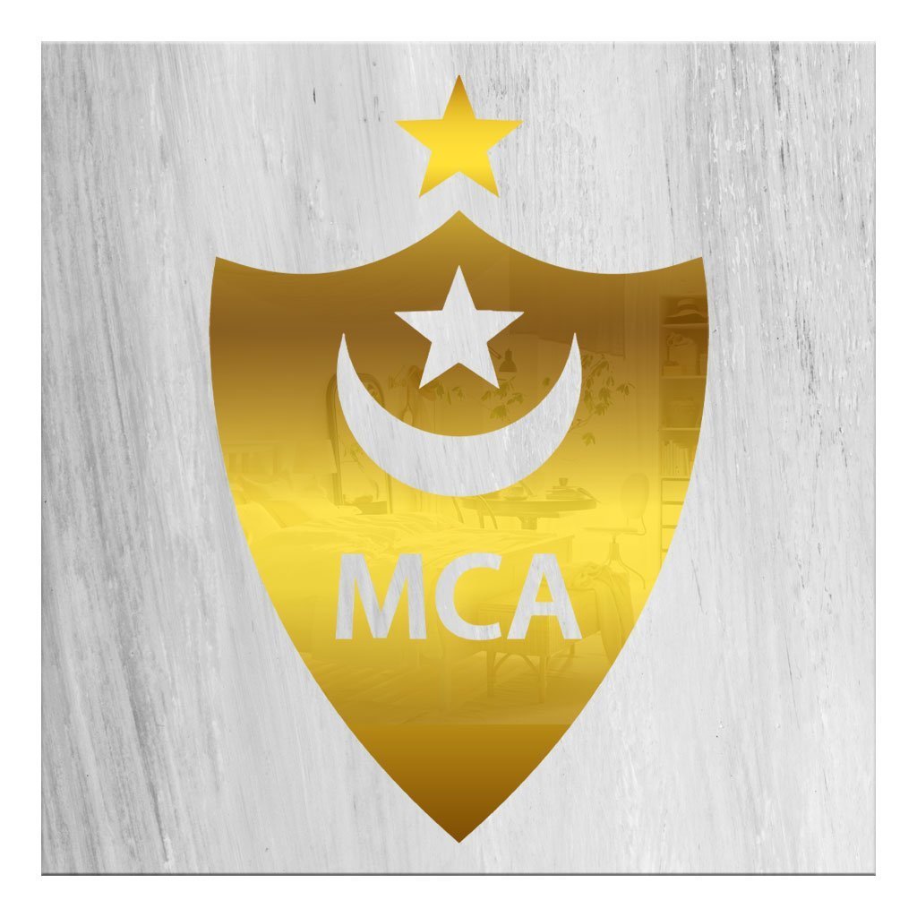 Cadre en Acrylique Effet Gold Miroir Motif Club MCA - الصورة 5