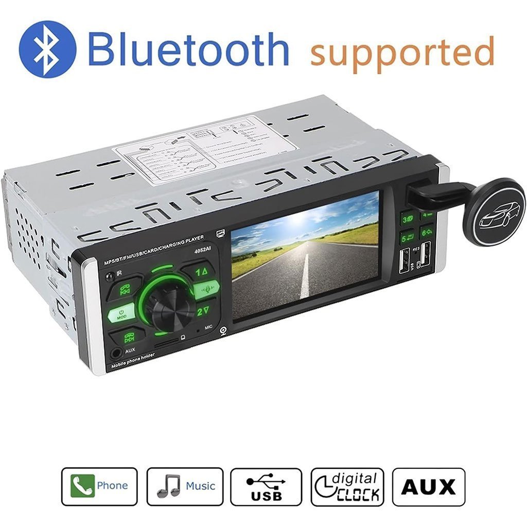Autoradio MP5 4.1 Pouces FM Radio Ecran HD NO4053AI – مشغل راديو السيارات - الصورة 4
