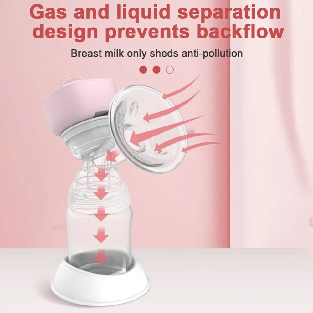 Tire-lait Électrique Intégré Mains Libres pour Allaitement, 4 Modes et 12 Réglables, Faible Bruit MY-374 - الصورة 4