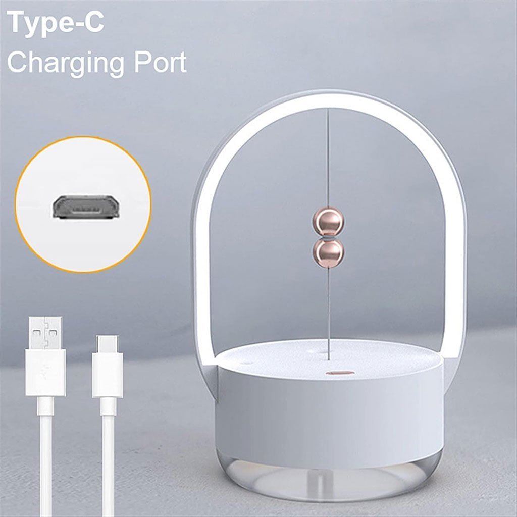 Humidificateur à brume de 350 ml portatifs avec veilleuse rechargeable USB – معطر جو مع مصباح 2في1 - الصورة 4