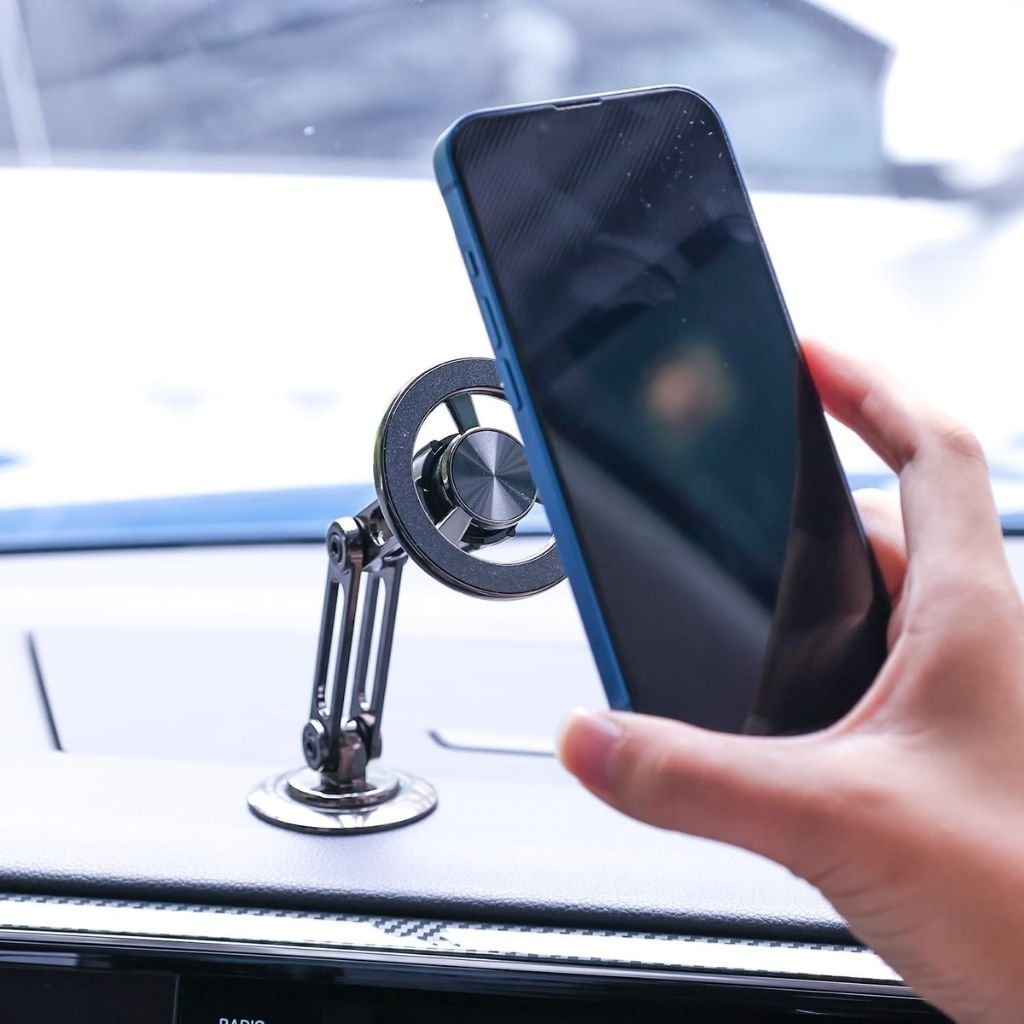 Support Téléphone Voiture Magnétique Rotatif à 360° – حامل هاتف مغناطيسي - الصورة 4