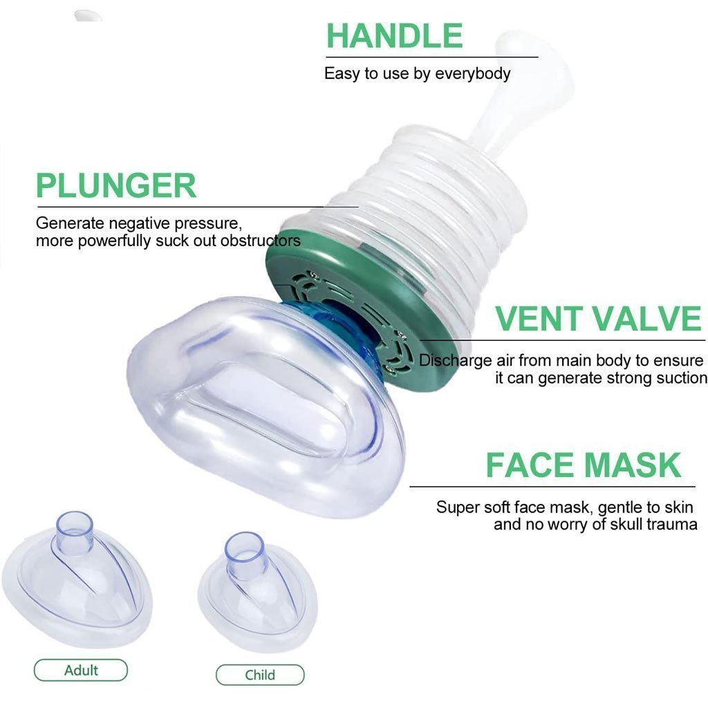 Masque Respiratoire de Premiers Secours Entraîneur Cardio-Pulmonaire - الصورة 6