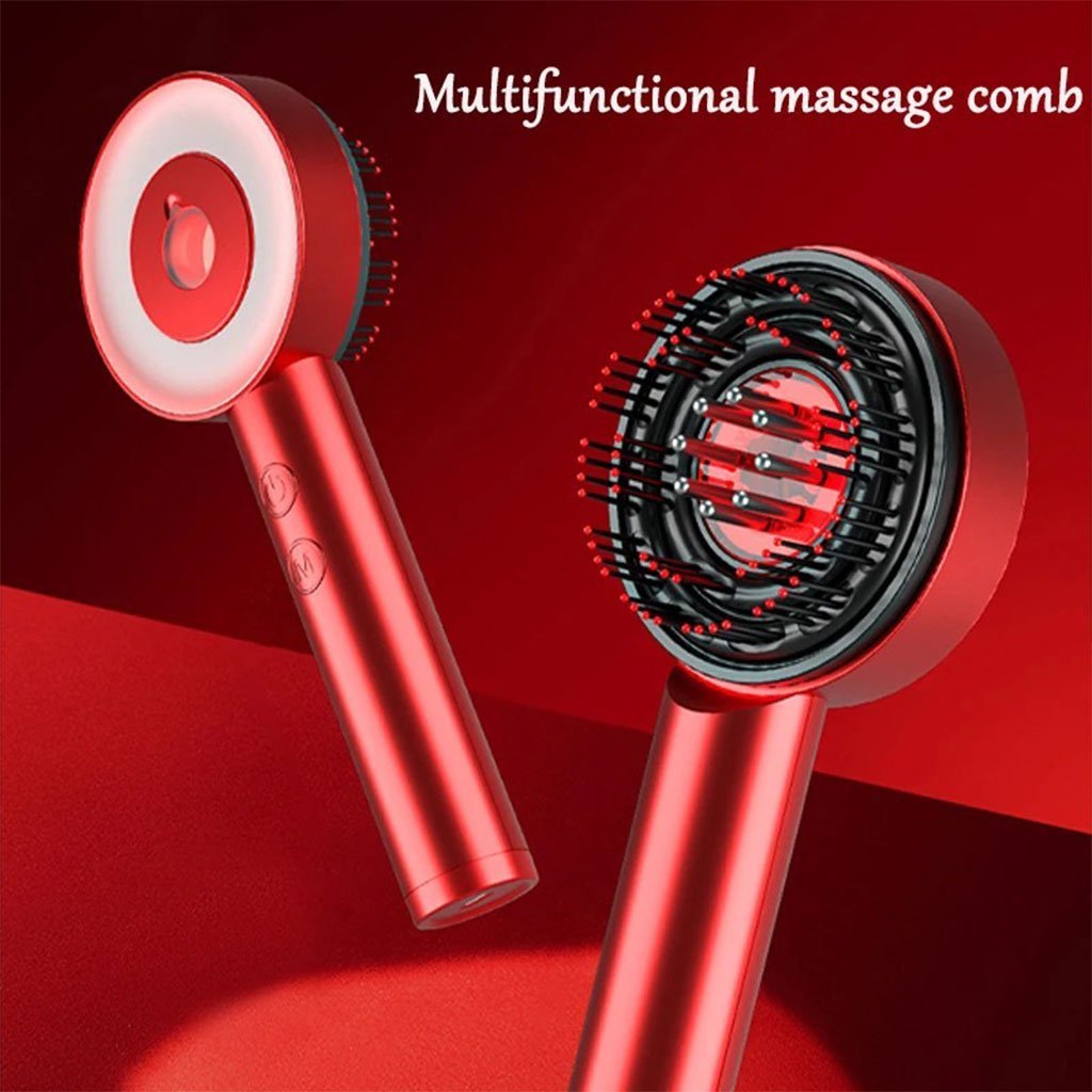 Brosse de massage électrique et applicateur d’huile pour cuir chevelu – فرشاة العناية بفروة الرأس - الصورة 7
