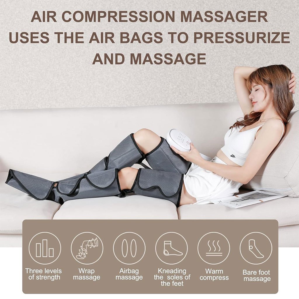 StariCare Appareil de pressothérapie pour les jambes – جهاز العلاج بالضغط للساقين - الصورة 6
