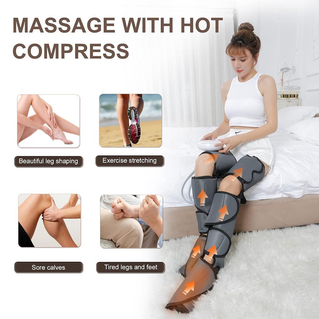 StariCare Appareil de pressothérapie pour les jambes – جهاز العلاج بالضغط للساقين - الصورة 5