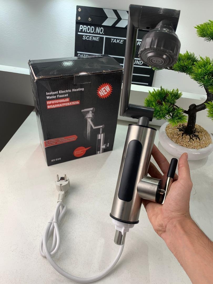 Robinet électrique avec chauffe-eau instantané 3000W avec Affichage Digital – صنبور مياه مع سخان مدمج - الصورة 2