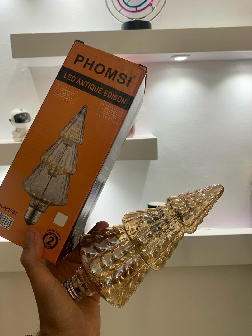 Ampoule Edison E27 à vis LED Motif Arbre – مصباح ديكور - الصورة 2