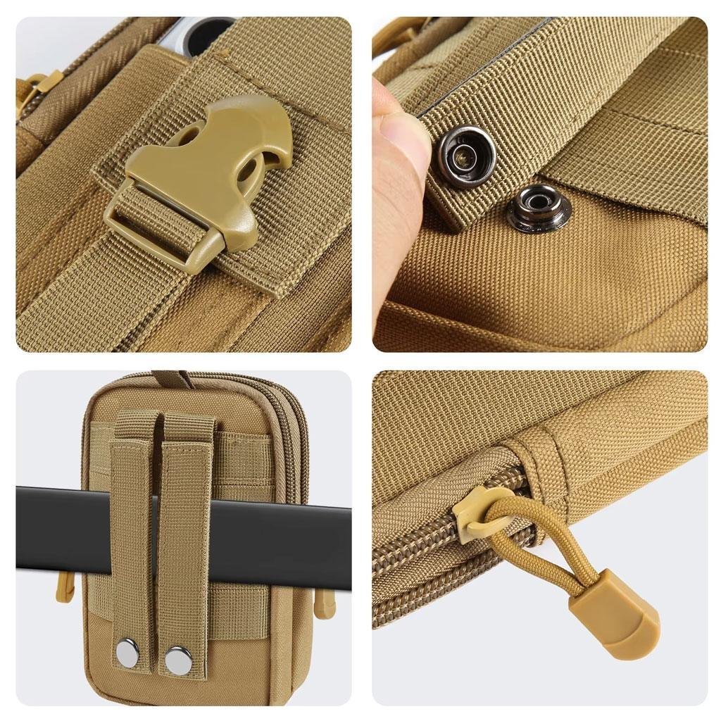 Pochette Sac banane multifonction avec support pour téléphone - الصورة 5
