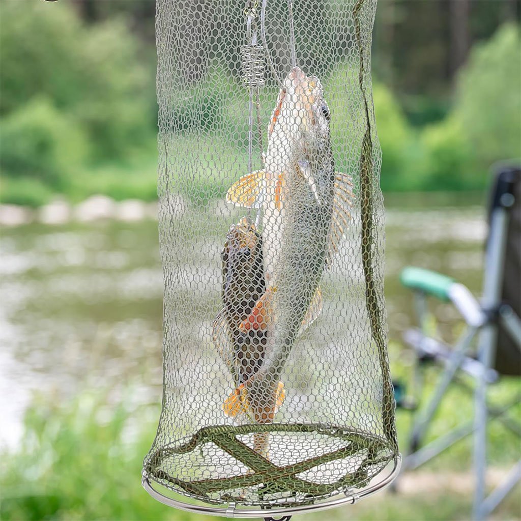 Filet de Pêche Pliable en Maille Facile à Ranger – شبكة صيد الأسماك - الصورة 7