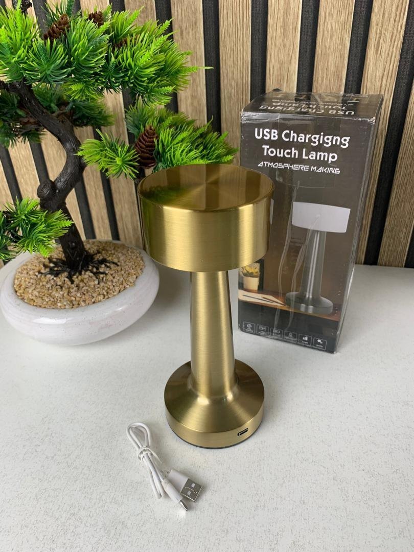 lampe de table LED avec capteur tactile et 3 modes d’éclairage à intensité variable – مصباح ديكور - الصورة 2