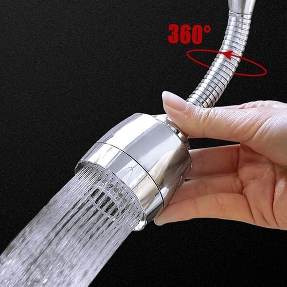 Tuyau d'extension de robinet de cuisine en acier inoxydable - الصورة 5