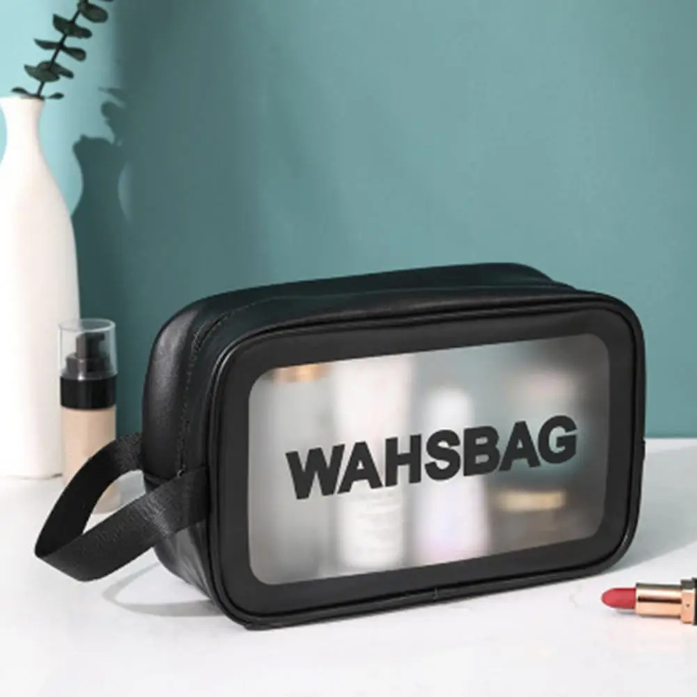 Trousse de Douche Wash-bag transparent, étanche - الصورة 2