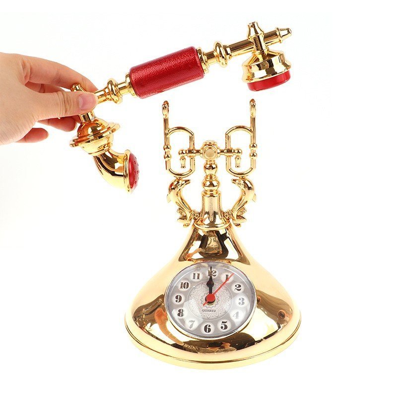 Réveil rétro modèle téléphone pour chronométreur créatif pour la décoration - الصورة 3