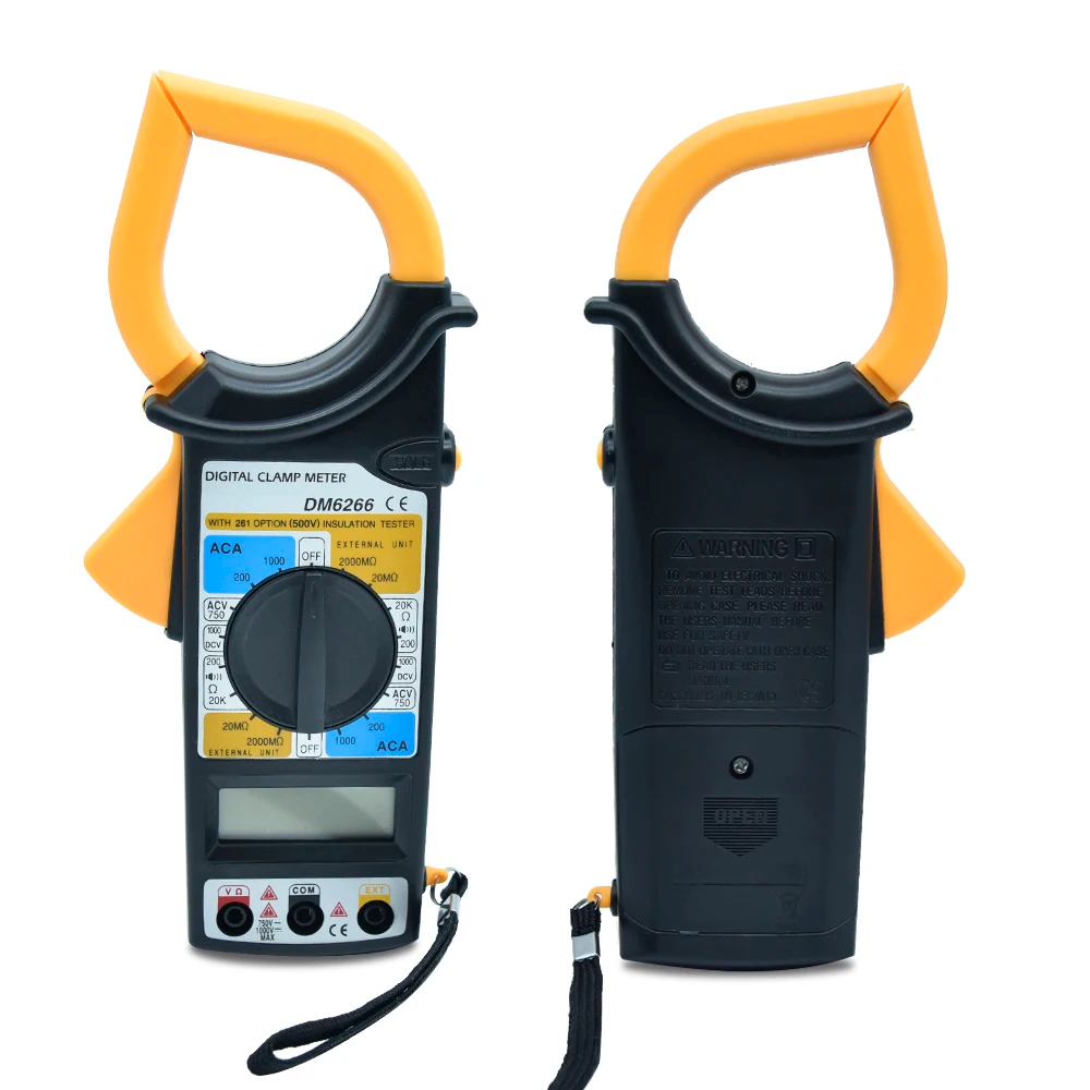 Multimètre à pince numérique Portable DM-6266 - الصورة 4