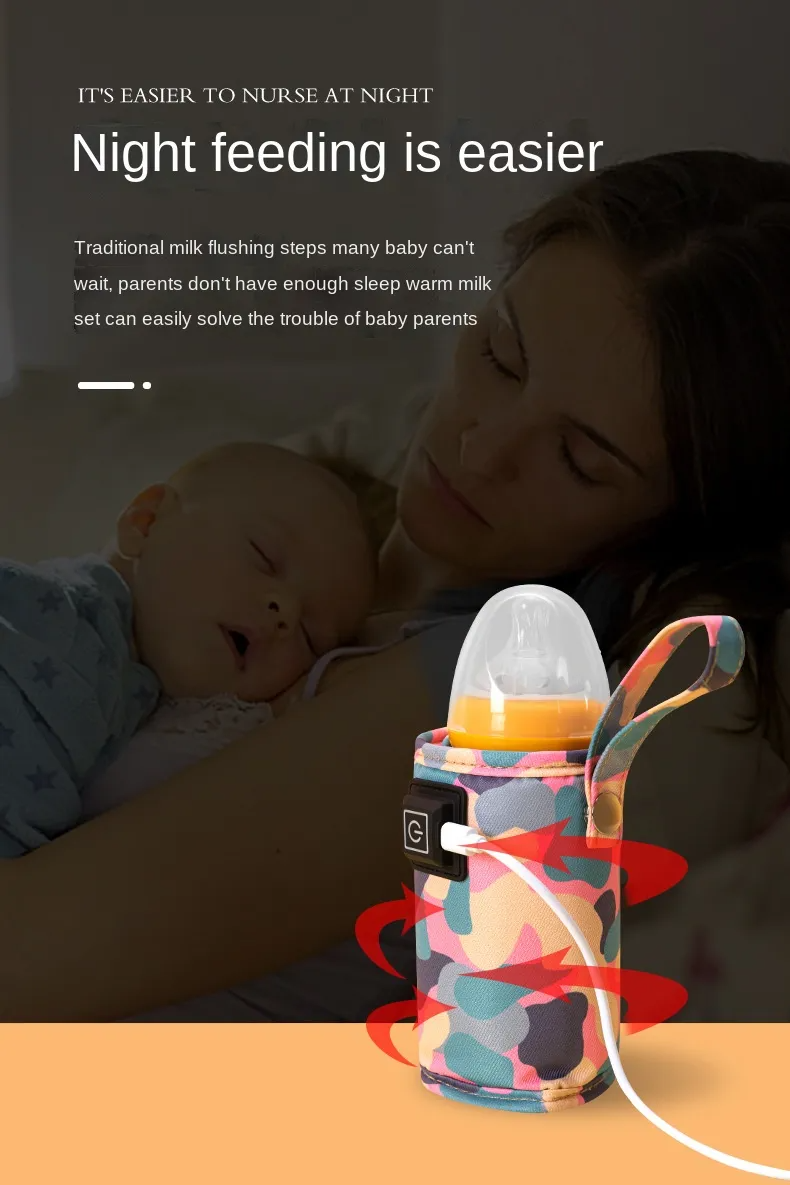 Chauffe-biberon Portable USB pour bébé سخان زجاجات الأطفال المحمول USB - الصورة 7