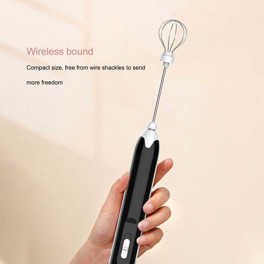 Milk shake et batteur à oeufs électrique USB Rechargeable - الصورة 4
