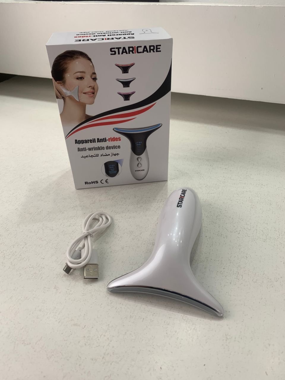 STARICARE Appareil Anti Rides Ultrasonique pour Visage – جهاز مضاد للتجاعيد - الصورة 2