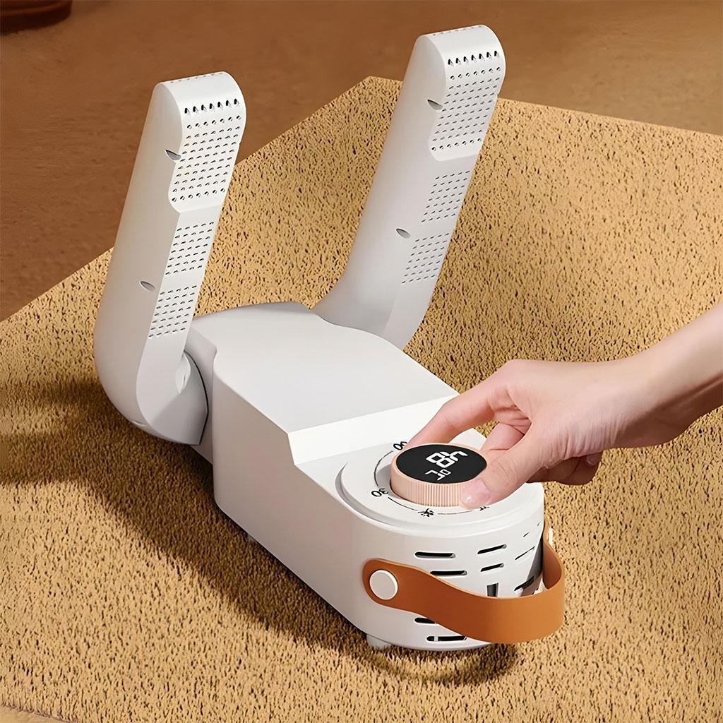 Sèche-chaussures électrique avec minuterie et grille de séchage réglable V2 – مجفف أحذية محمول - الصورة 8
