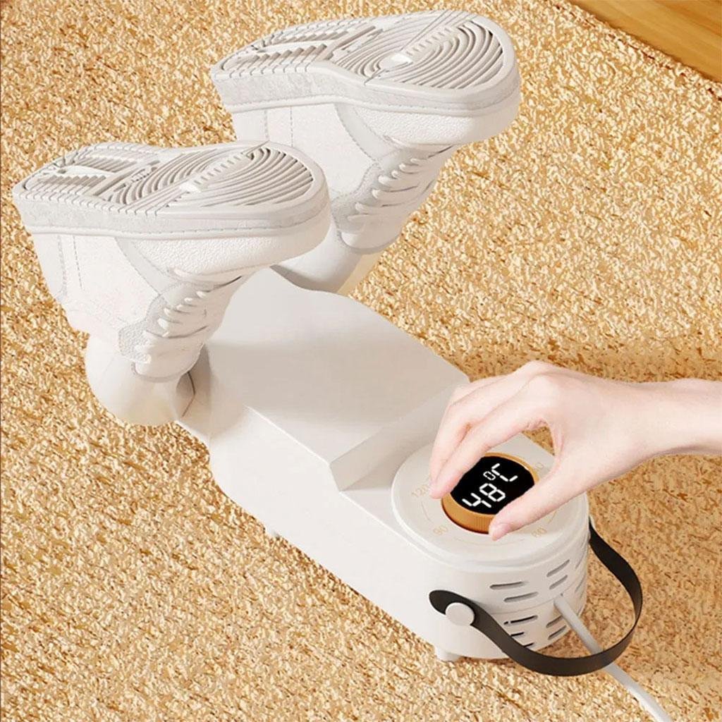 Sèche-chaussures électrique avec minuterie et grille de séchage réglable V2 – مجفف أحذية محمول - الصورة 7