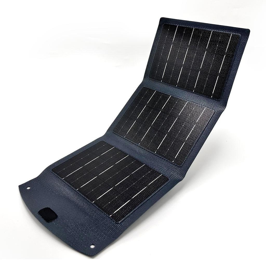 Panneau solaire USB pliable et portable capacité 3000mAh 10W – وحدة طاقة تشحن بالطاقة الشمسية - الصورة 5