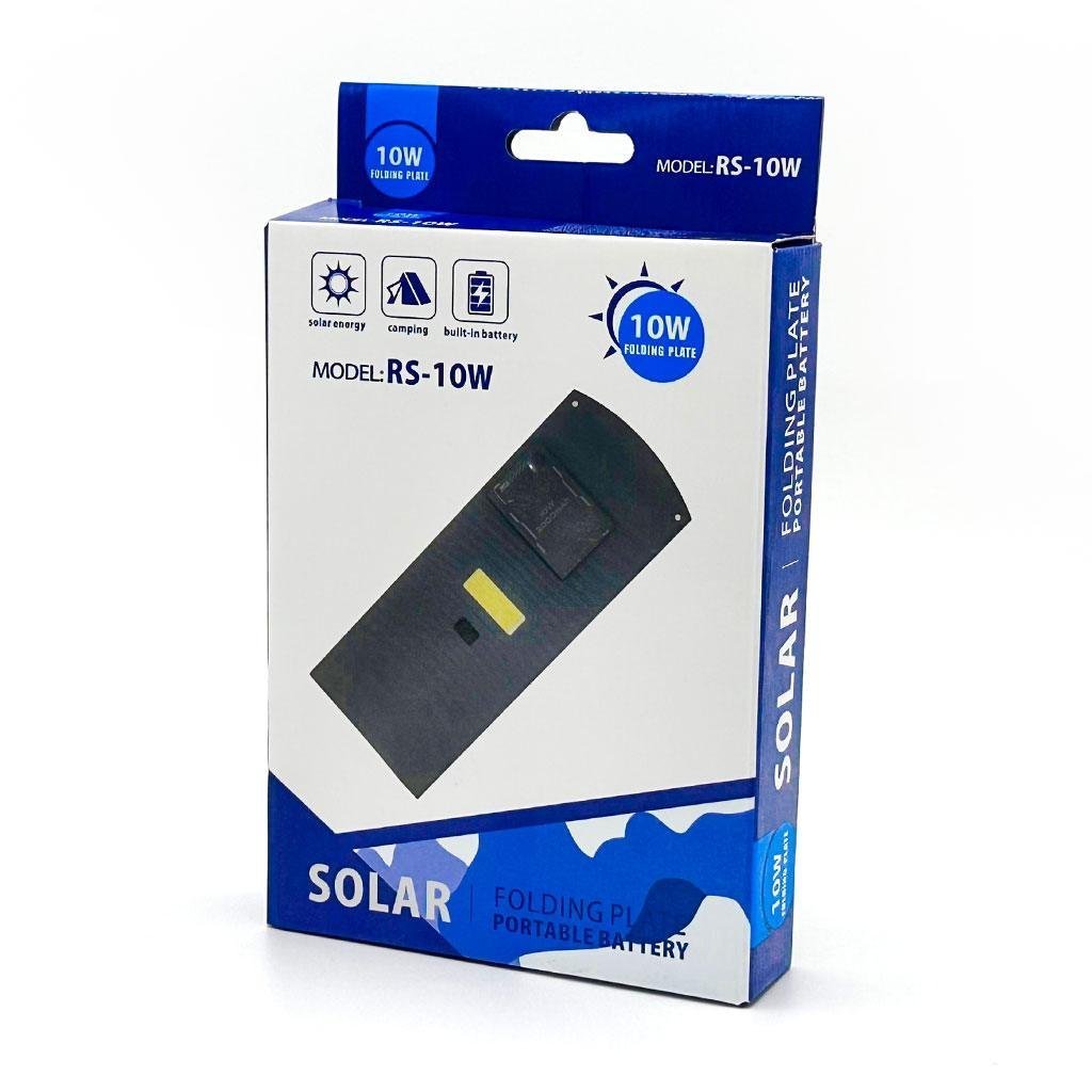 Panneau solaire USB pliable et portable capacité 3000mAh 10W – وحدة طاقة تشحن بالطاقة الشمسية - الصورة 4