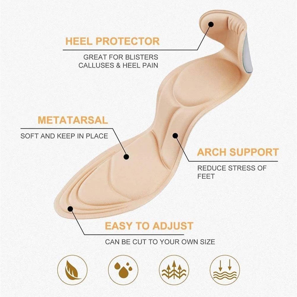Semelles et coussinets de chaussures talons pour femmes 1 Paire - الصورة 6