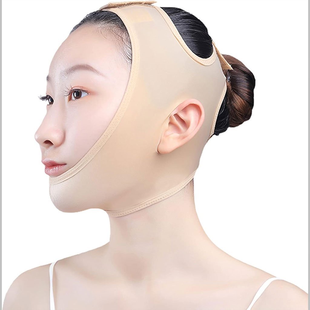 Sangle de compression pour visage Double menton - الصورة 3