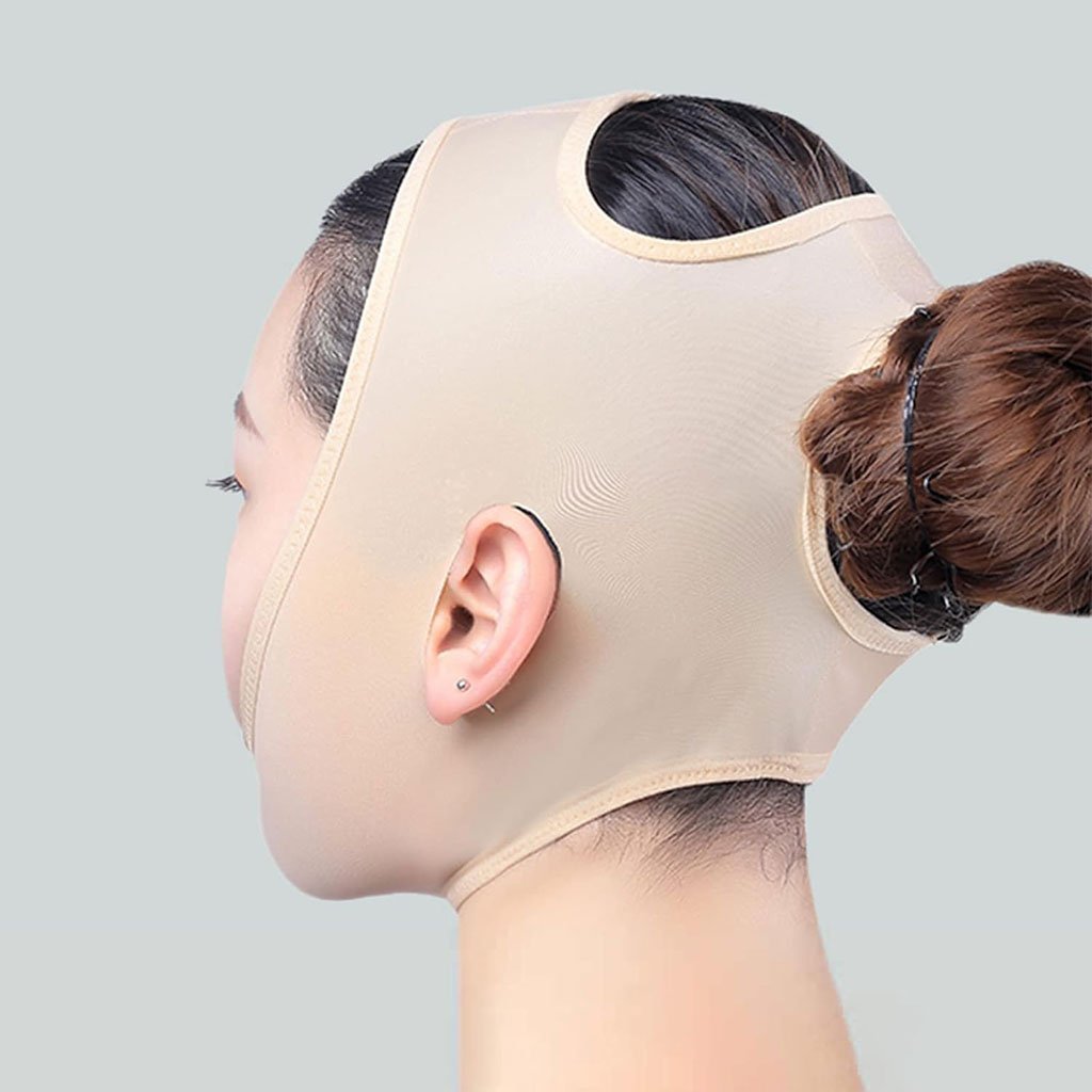 Sangle de compression pour visage Double menton - الصورة 2