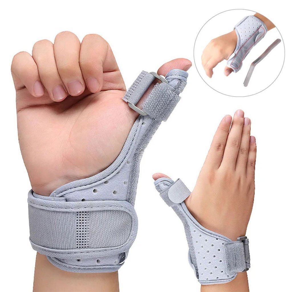 Attelle de Protection Réglable et Respirant pour le Pouce – ضمادة إصبع الكبير - الصورة 6