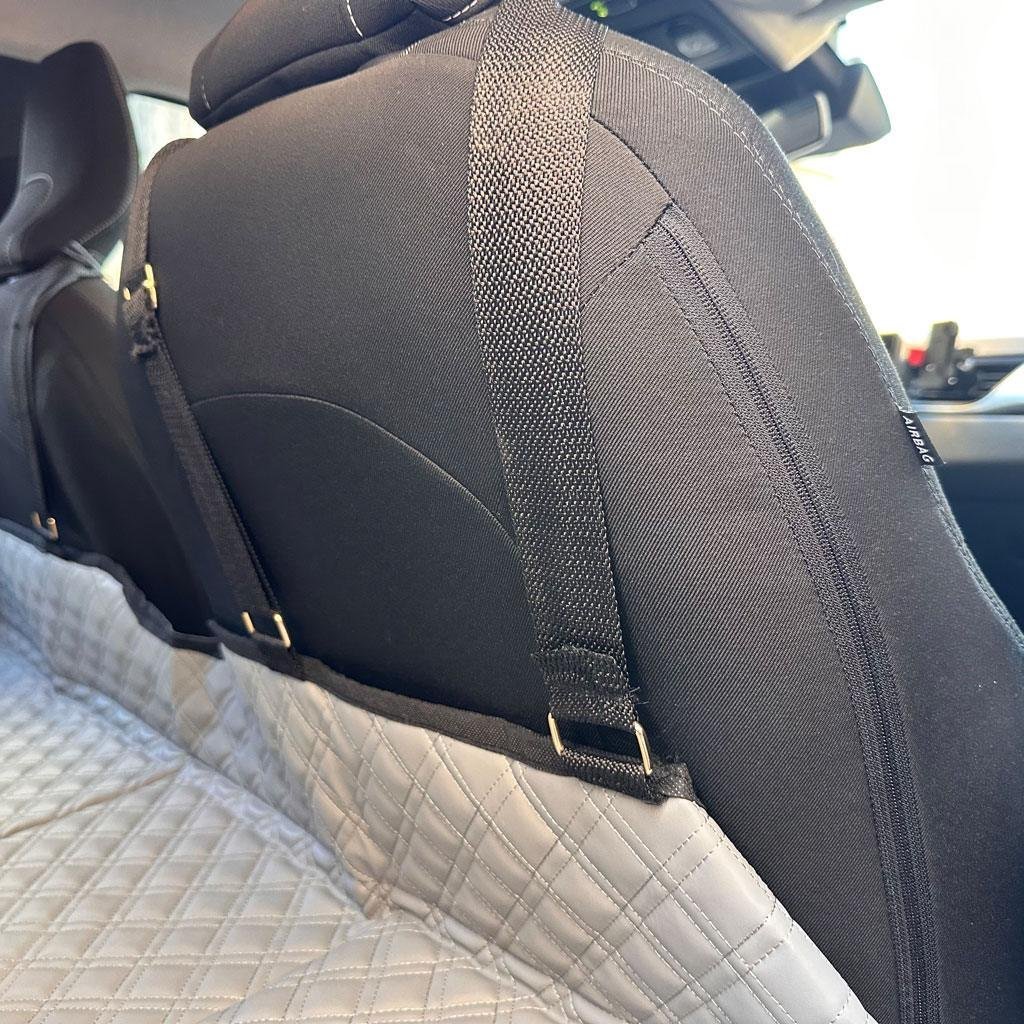 Matelas de Voiture Pliable avec Sangles Solides pour Siege Arrière - الصورة 3