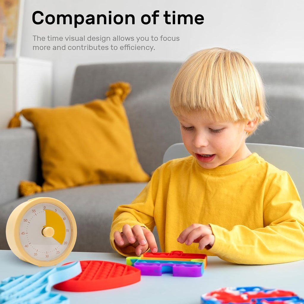 Minuteur visuel 60 minutes outil de gestion du temps multifonctions - الصورة 5