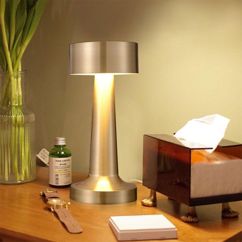 lampe de table LED avec capteur tactile et 3 modes d’éclairage à intensité variable – مصباح ديكور - الصورة 7