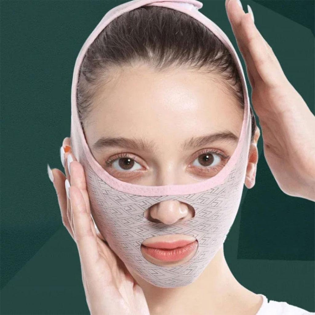 Masque pour visage V Face avec ceinture liftante A929 – قناع شد الوجه للنساء - الصورة 4