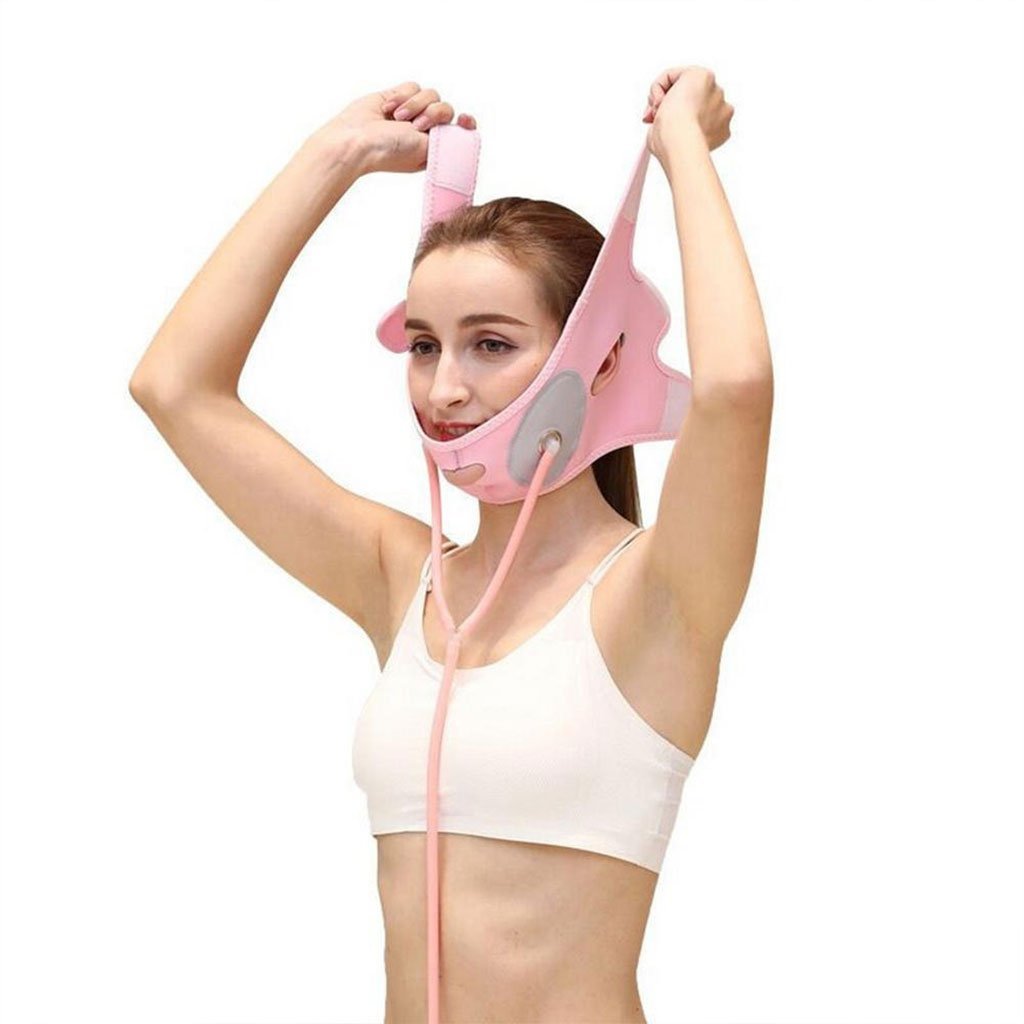 Ceinture amincissante pour visage pour réduire le double menton – قناع شد الوجه - الصورة 6