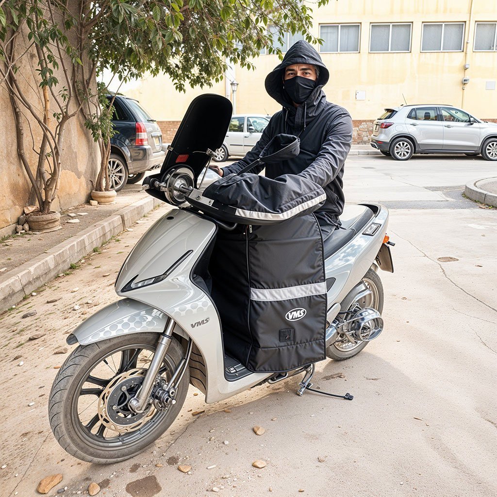 Kit de Protection Coupe-Vent pour Vespa 3PCS - طقم الدراجة النارية - الصورة 4
