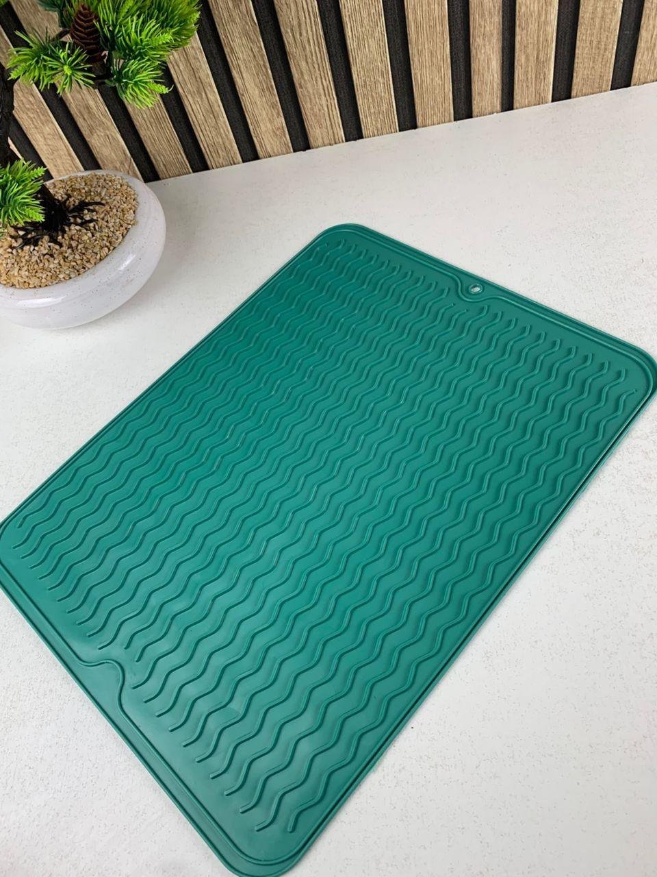 Tapis de Séchage en Silicone Souple et Flexible pour Cuisine – بساط تقطير الأواني - الصورة 4