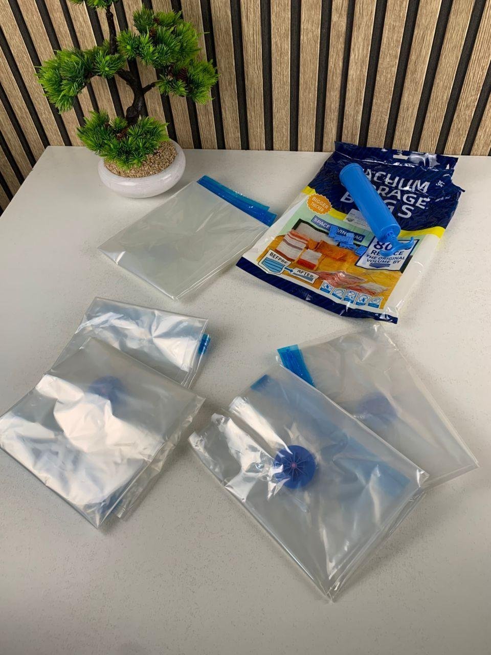 Pack de 5 Sacs Sous-Vide refermables et réutilisables + Pompe Inclus – طقم أكياس ضغط الهواء - الصورة 7