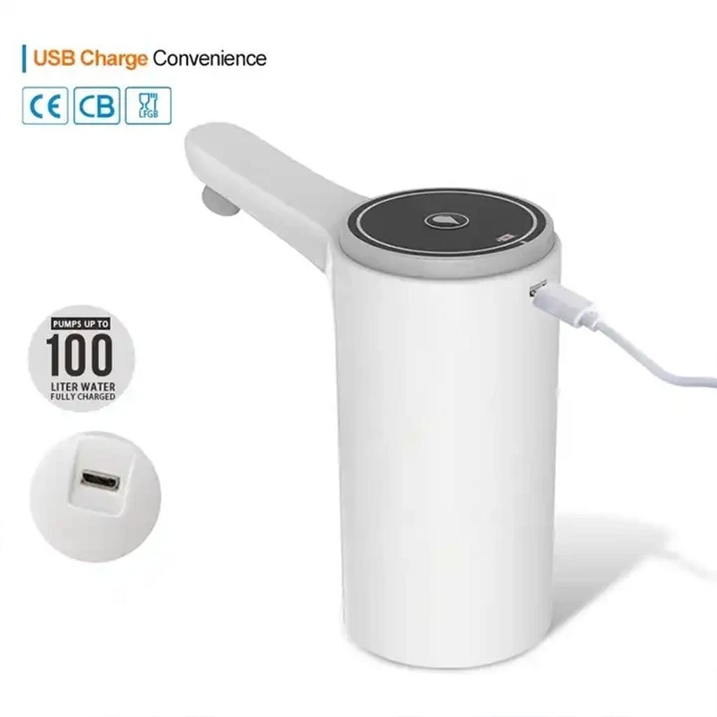 Distributeur de bouteilles d’eau Rechargeable USB Distributeur Automatique - الصورة 2